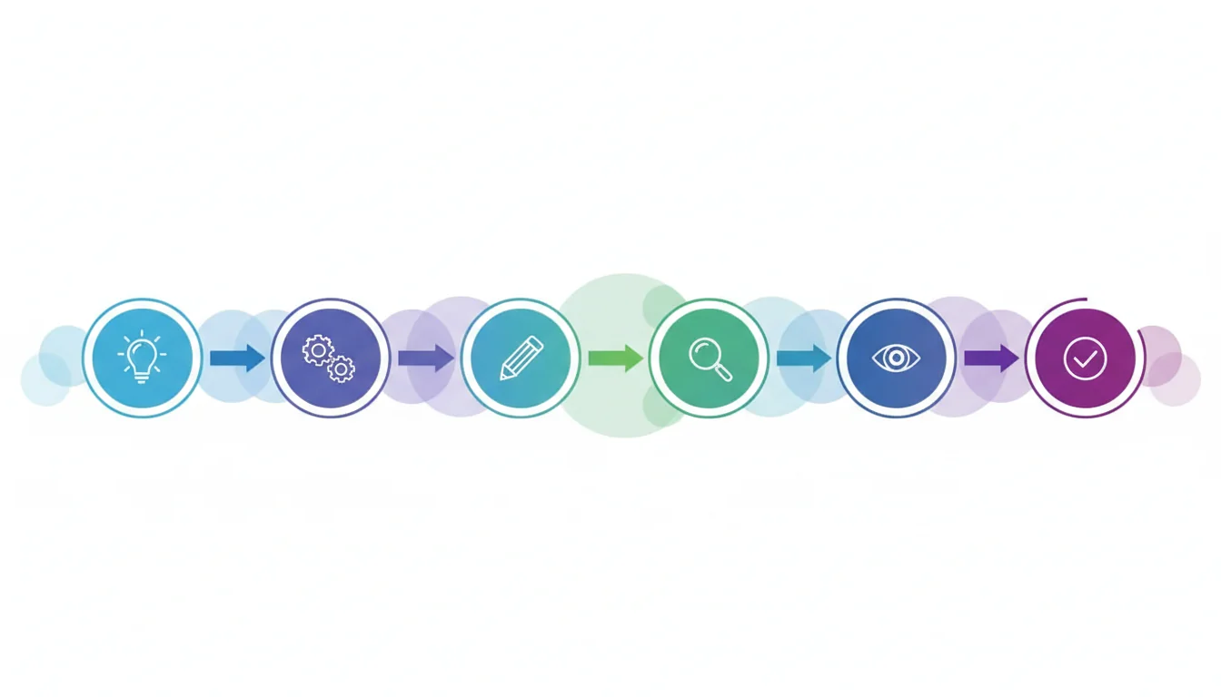 Workflow pratico per editing e fact-checking contenuti AI SEO secondo best practice Google