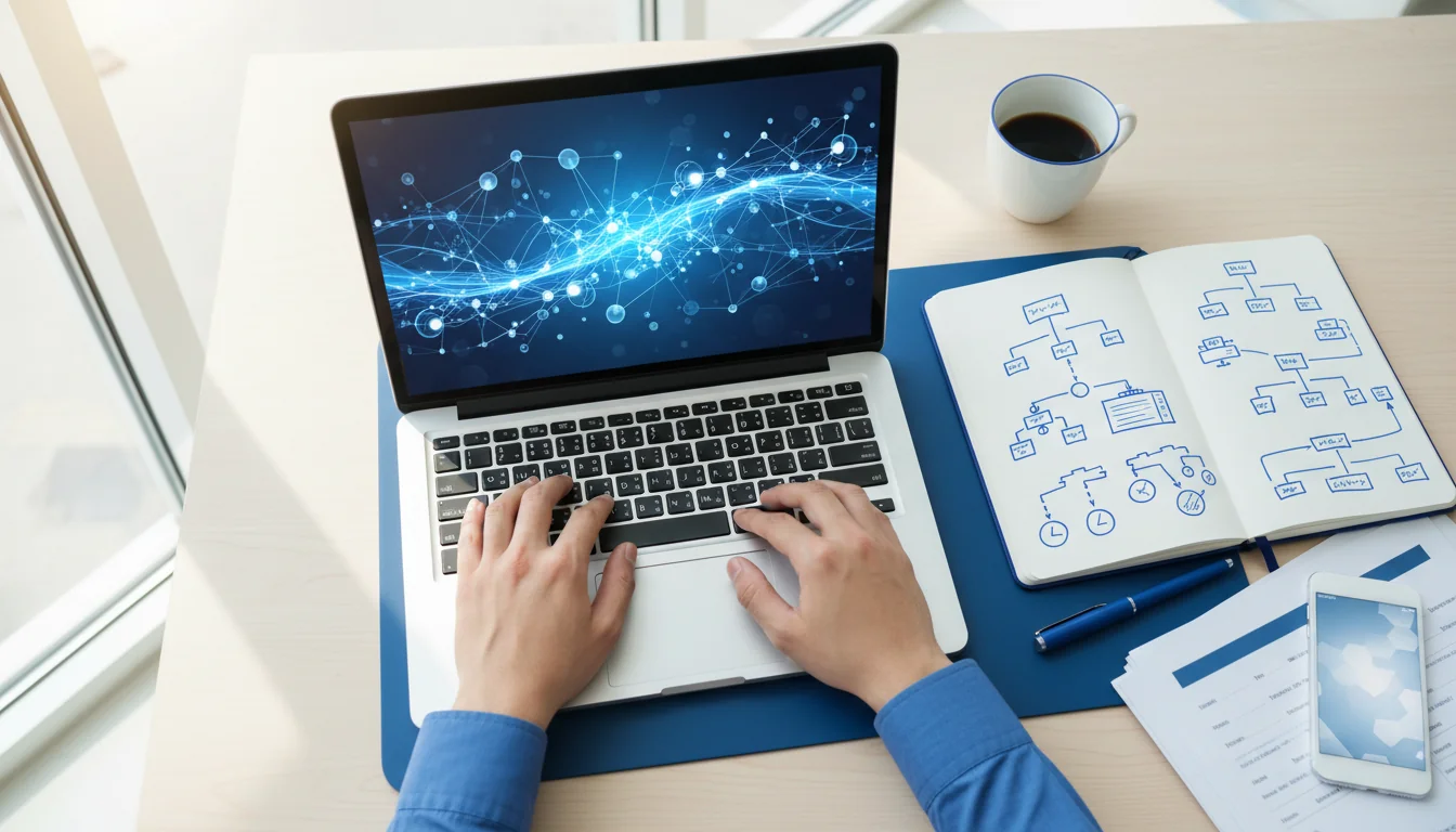 Web designer che dimostra expertise e autorevolezza per E-E-A-T Google