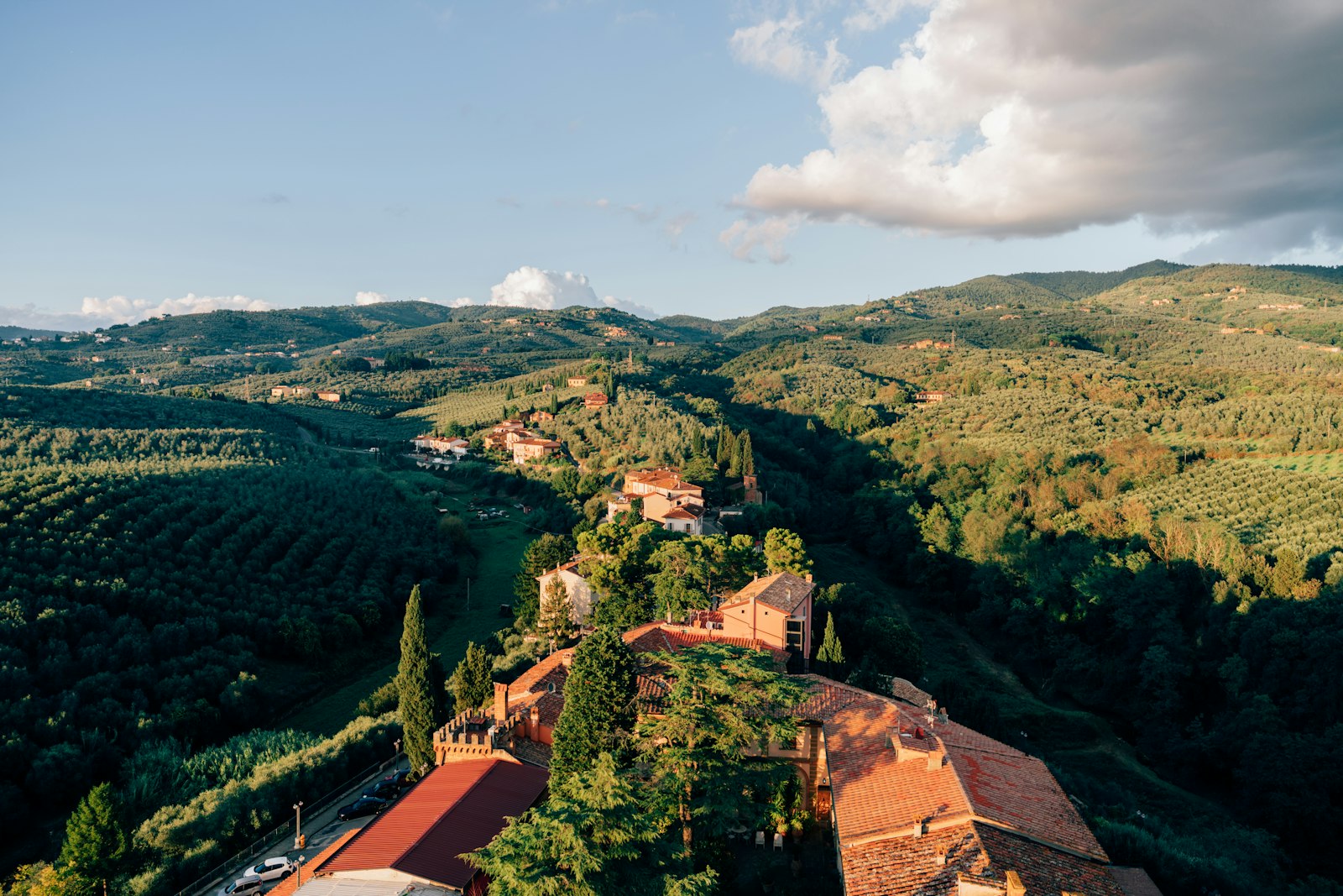 Il Casale Dorato immerso tra gli ulivi dell'Umbria