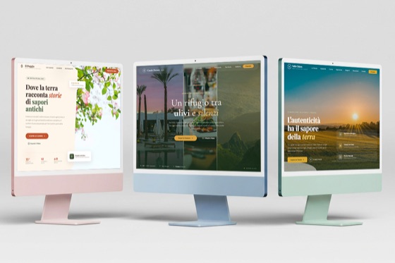 Template sito web per agriturismo