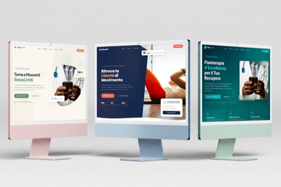 Template sito web per fisioterapista