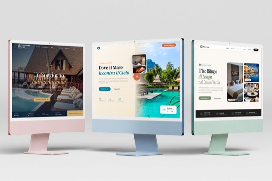 Template sito web per hotel