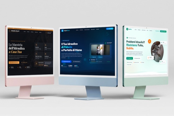 Template sito web per idraulico