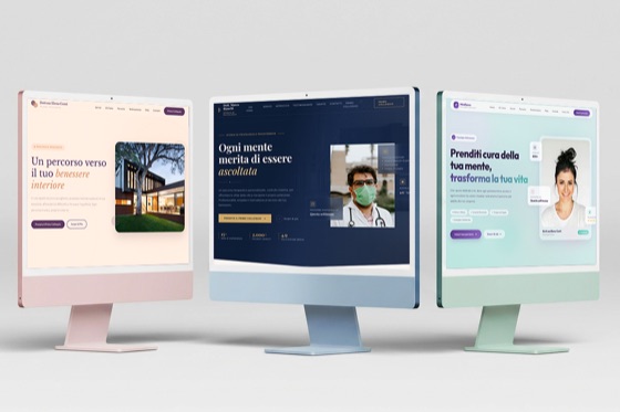 Template sito web per psicologo