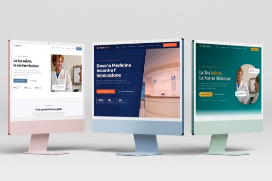 Template sito web per studio medico